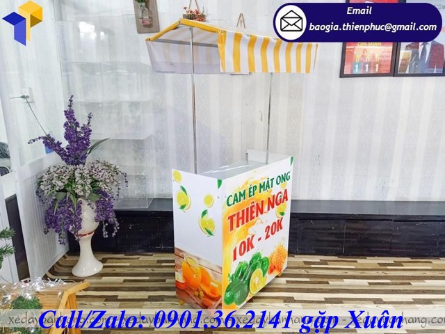 tủ bán cam ép lắp ráp