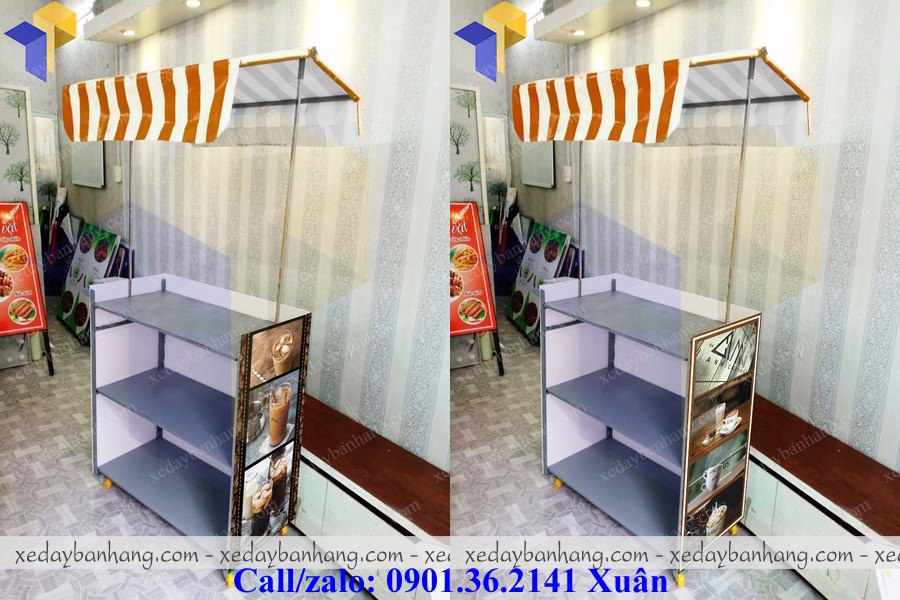 tủ bán take away lắp ráp