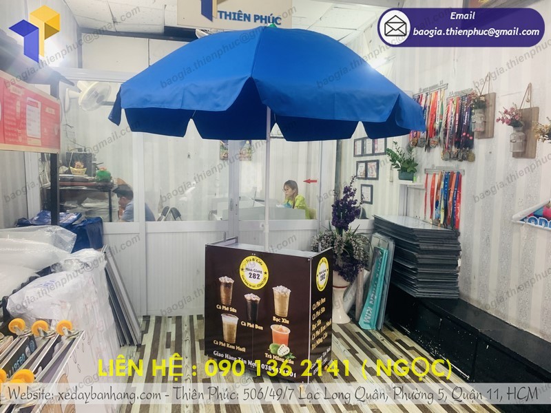 xe ban cafe lắp ráp giá rẻ q3