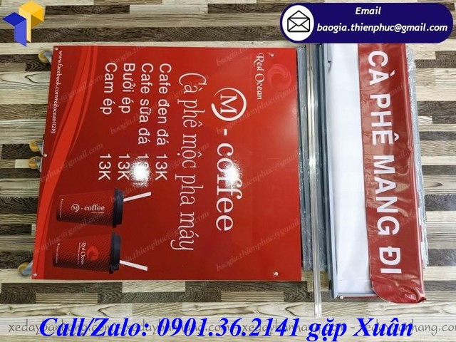 xe bán cà phê mang đi