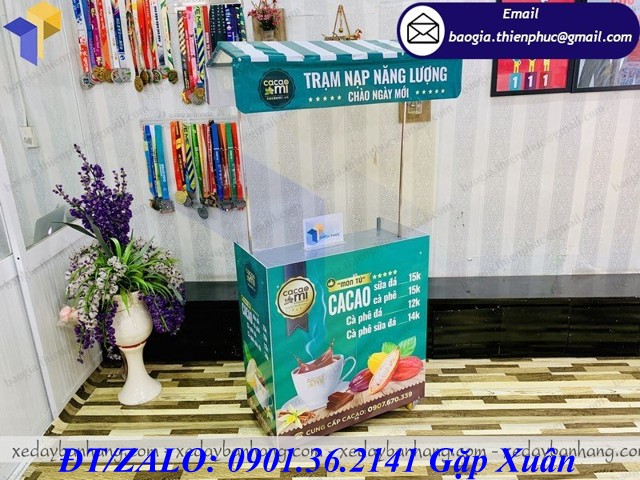 xe bán cà phê lắp ráp