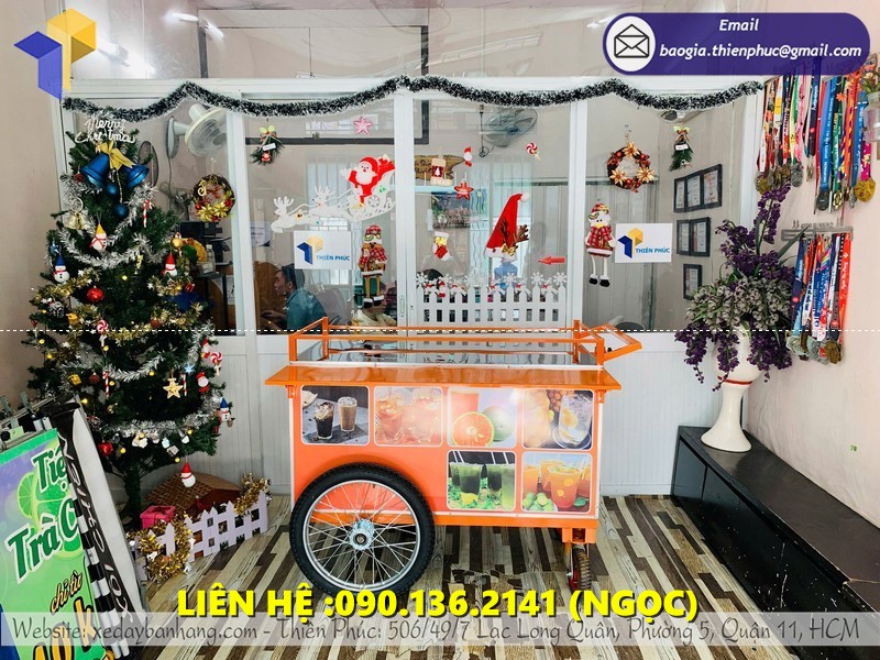 xe bán cafe dạo