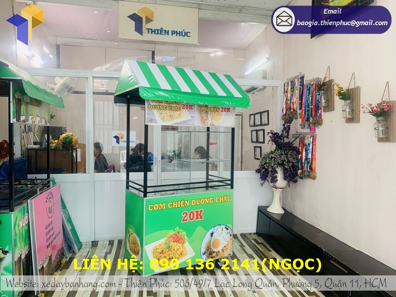 xe bán cơm giá rẻ