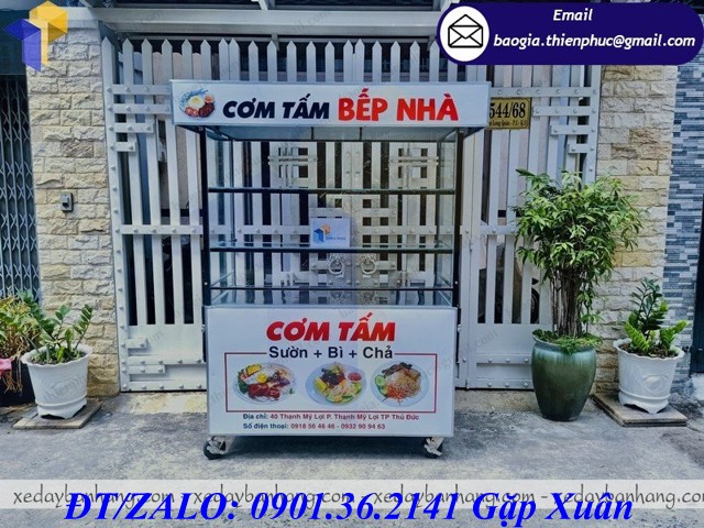 xe bán cơm tấm giá rẻ