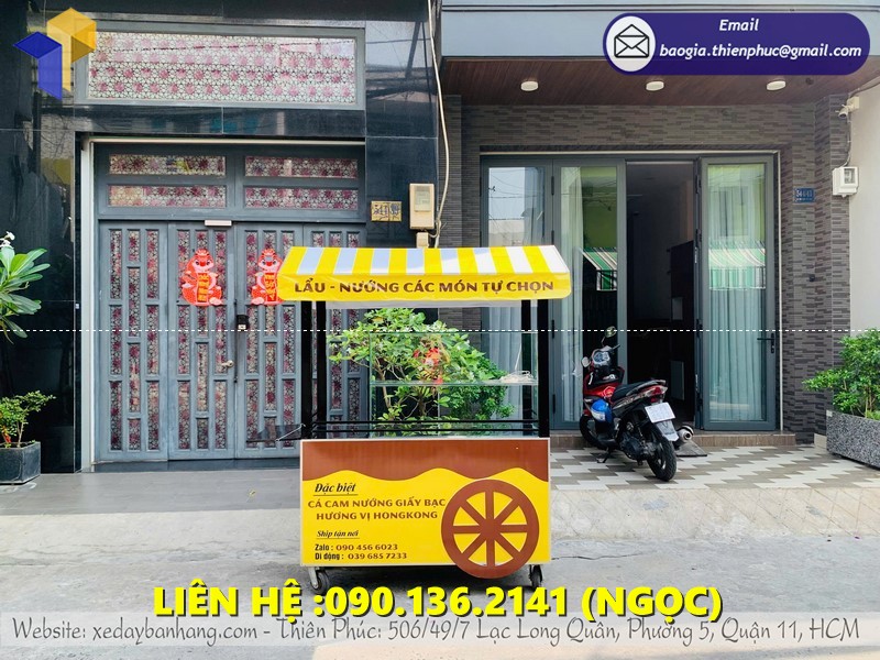xe bán lẩu đẹp