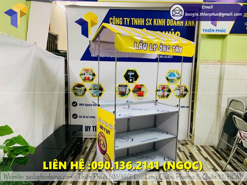 xe bán lẩu ly