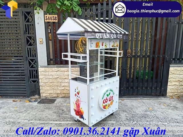 xe bán sinh tố nước ép bao nhiêu