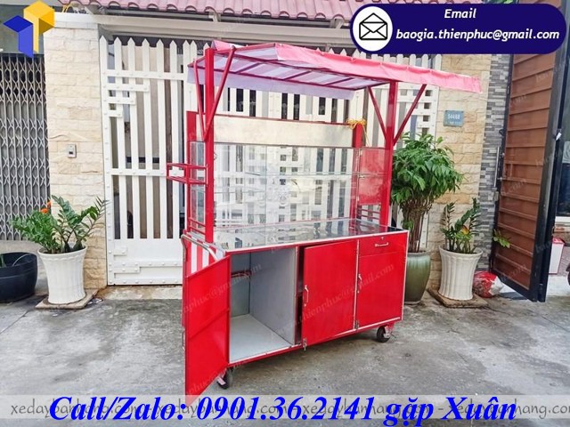 xe bán sinh tố nước ép