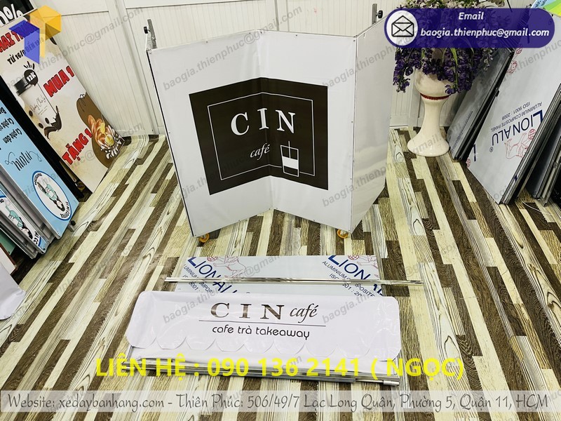 xe cà phê mang đi xếp M giá rẻ