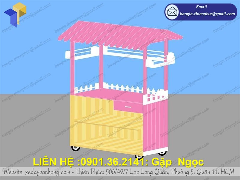 xe gỗ  bán sinh tố nước ép gia rẻ hcm