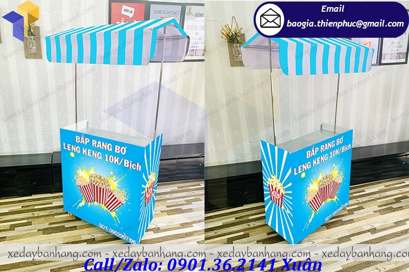 xe lắp ráp bán bắp rang