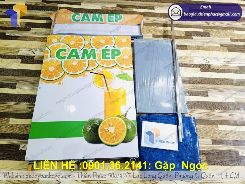 xe lắp ráp bán nước cam ép giá rẻ hcm