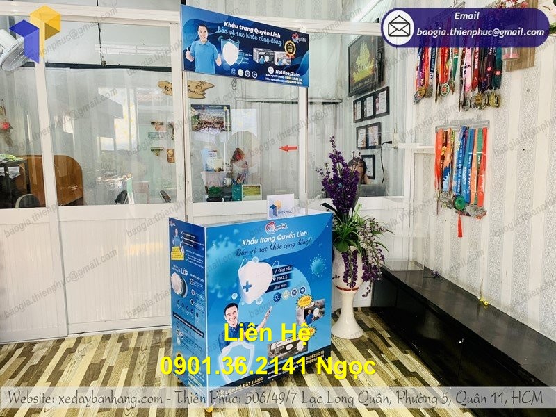 xe lắp ráp khẩu trang giá rẻ hcm đẹp nhat sg