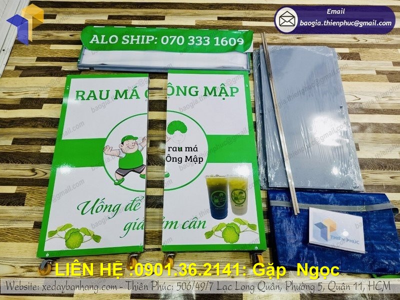 xe rau má ông mập