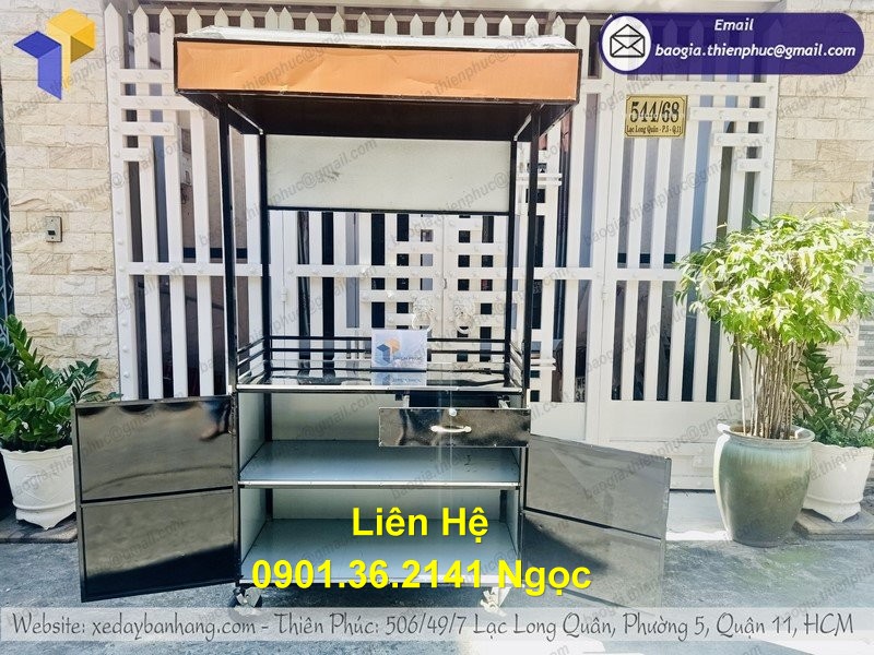 xe sắt bánh mì thổ nhĩ kì giá rẻ đẹp nhất