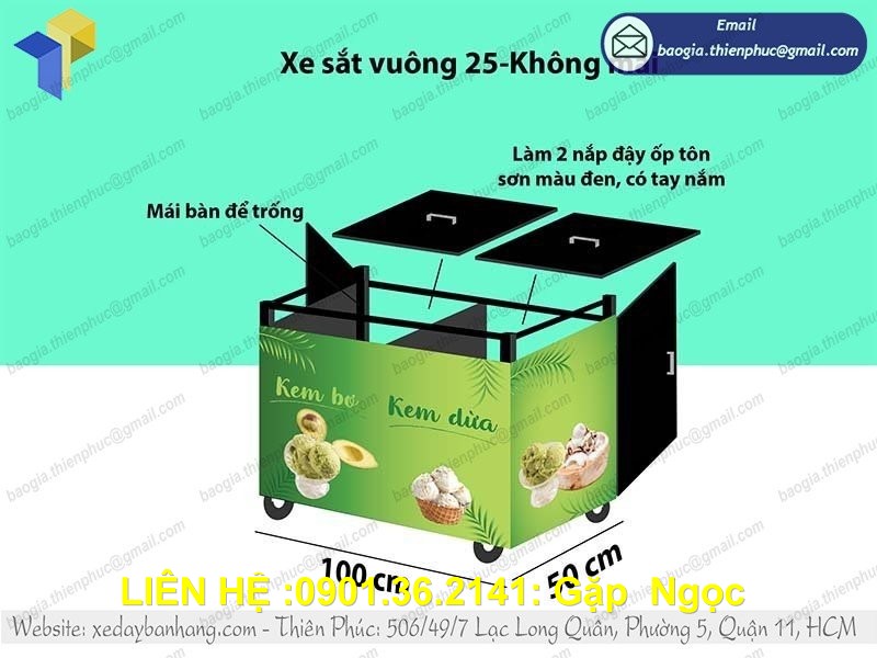 xe sắt không mái đẹp giá rẻ tại tp hcm