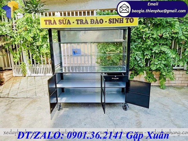 xe sinh tố nước ép trái cây