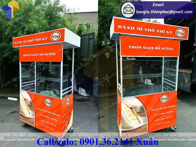 xưởng đóng xe bán bánh mì